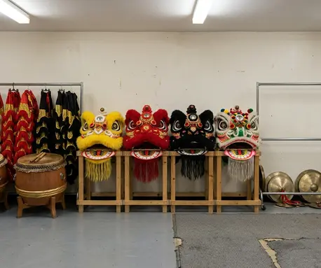 Image showing lion_dance
