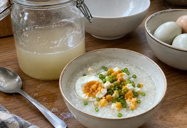 Image showing congee bowl