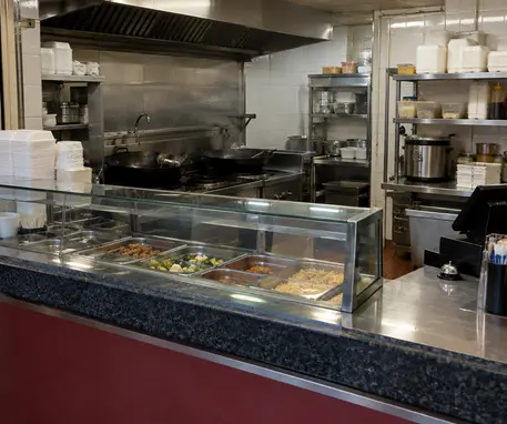 Image showing takeaway counter